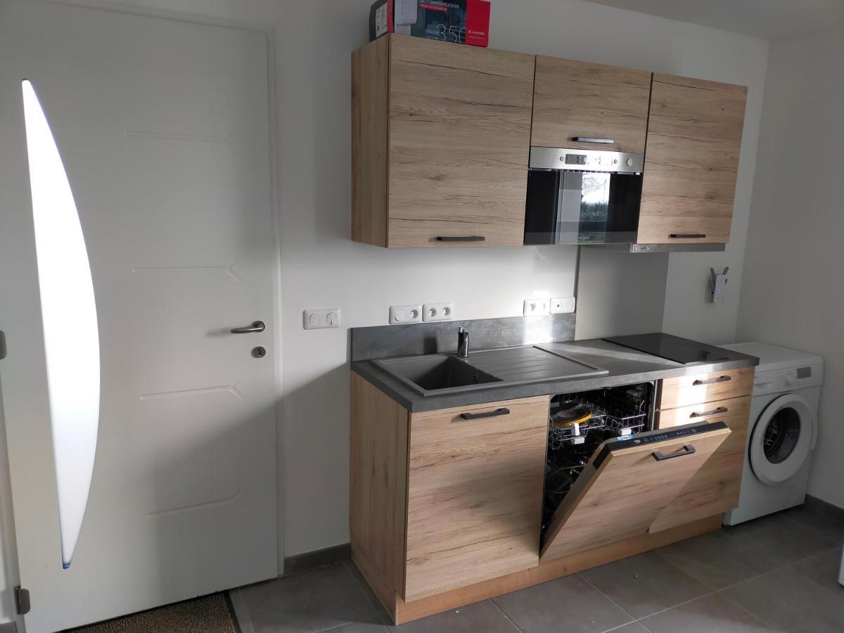 Maison Individuelle Neuve Plein Pied Avec Terrasse Et Jardin Clos 10Minutes A Pied De La Plage 퀴베르빌 외부 사진