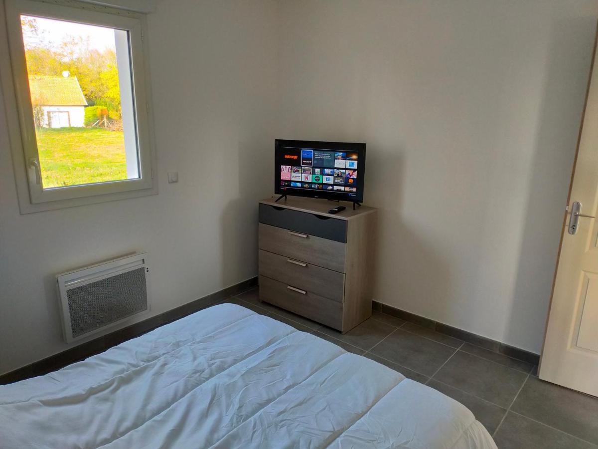 Maison Individuelle Neuve Plein Pied Avec Terrasse Et Jardin Clos 10Minutes A Pied De La Plage 퀴베르빌 외부 사진