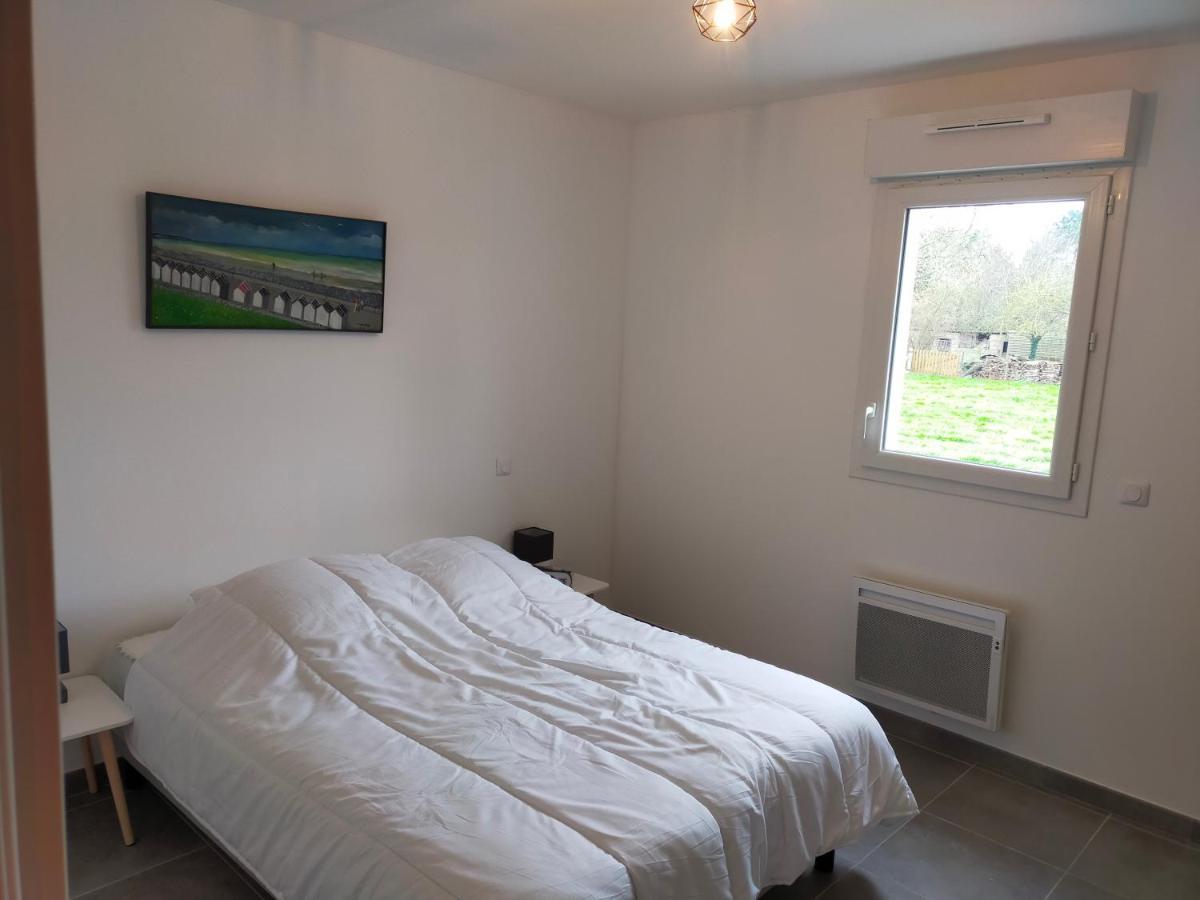 Maison Individuelle Neuve Plein Pied Avec Terrasse Et Jardin Clos 10Minutes A Pied De La Plage 퀴베르빌 외부 사진