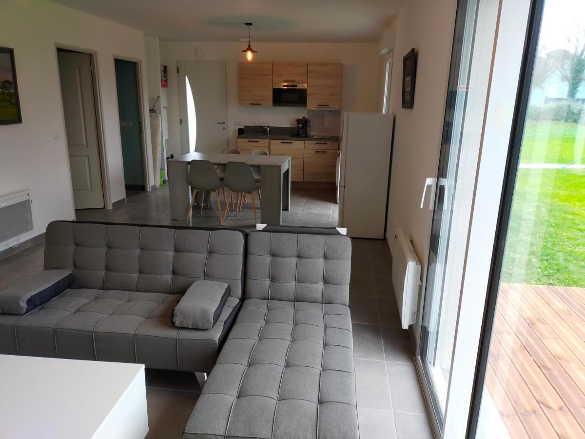 Maison Individuelle Neuve Plein Pied Avec Terrasse Et Jardin Clos 10Minutes A Pied De La Plage 퀴베르빌 외부 사진