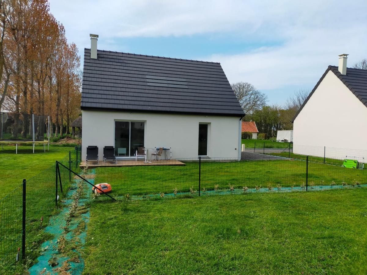 Maison Individuelle Neuve Plein Pied Avec Terrasse Et Jardin Clos 10Minutes A Pied De La Plage 퀴베르빌 외부 사진
