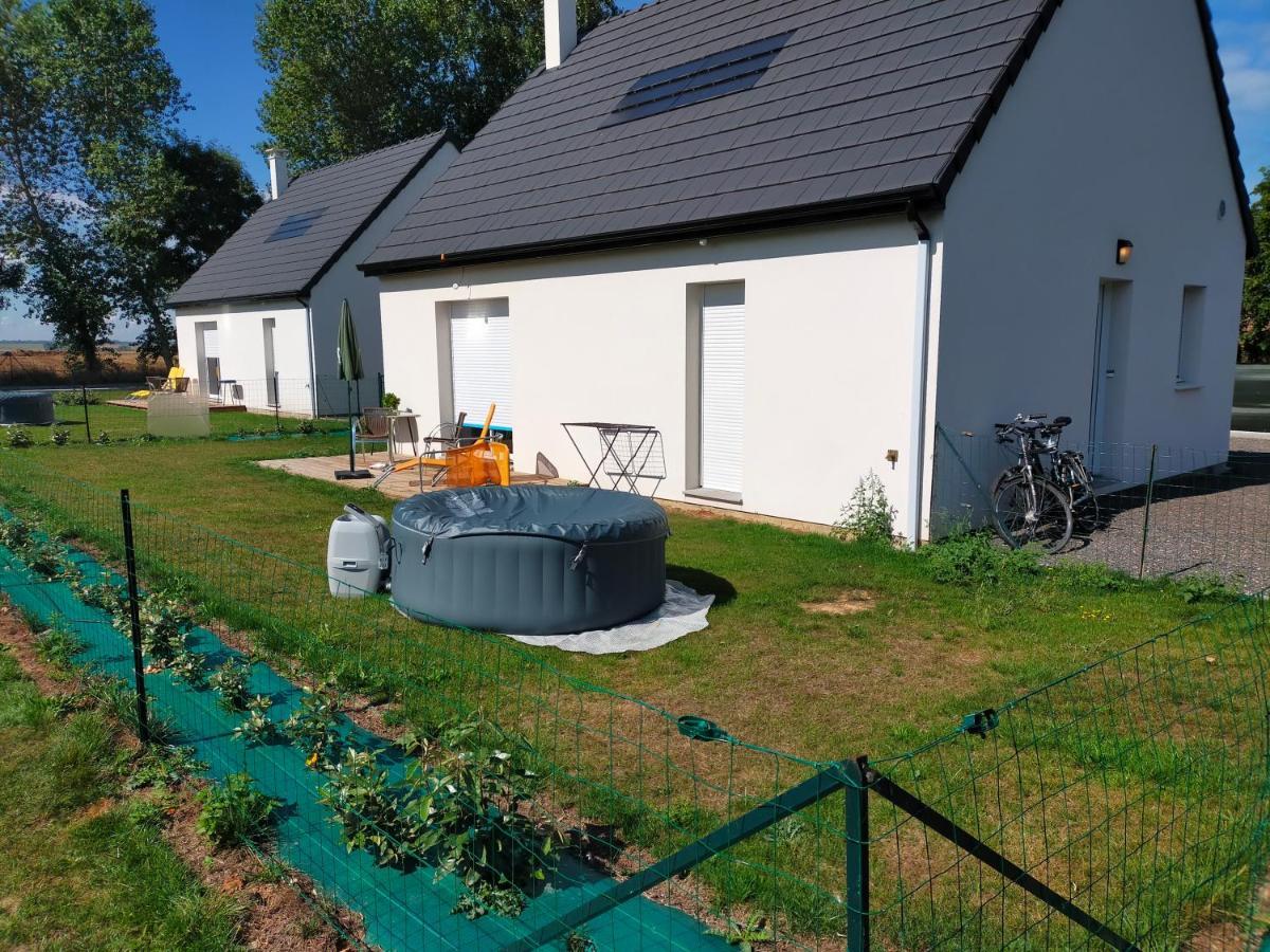 Maison Individuelle Neuve Plein Pied Avec Terrasse Et Jardin Clos 10Minutes A Pied De La Plage 퀴베르빌 외부 사진